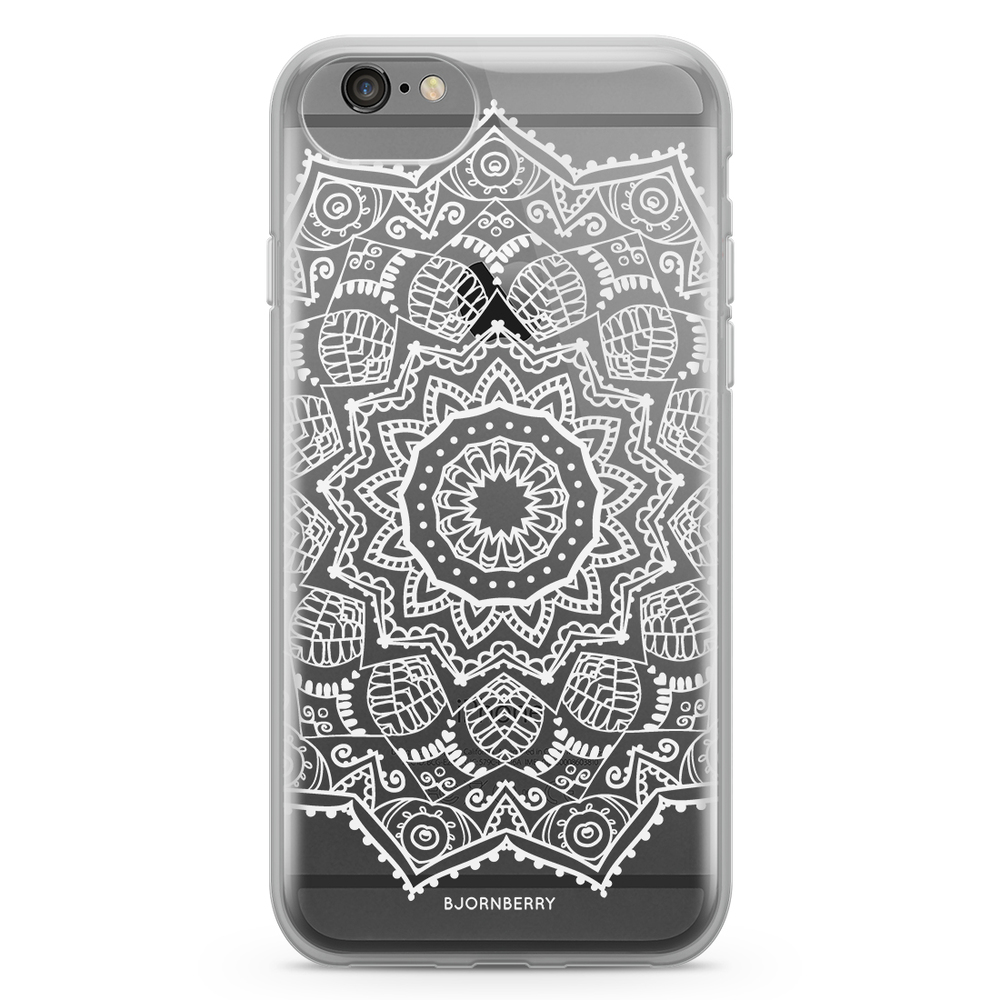iPhone 6/6s Fashion Case - White Mandala