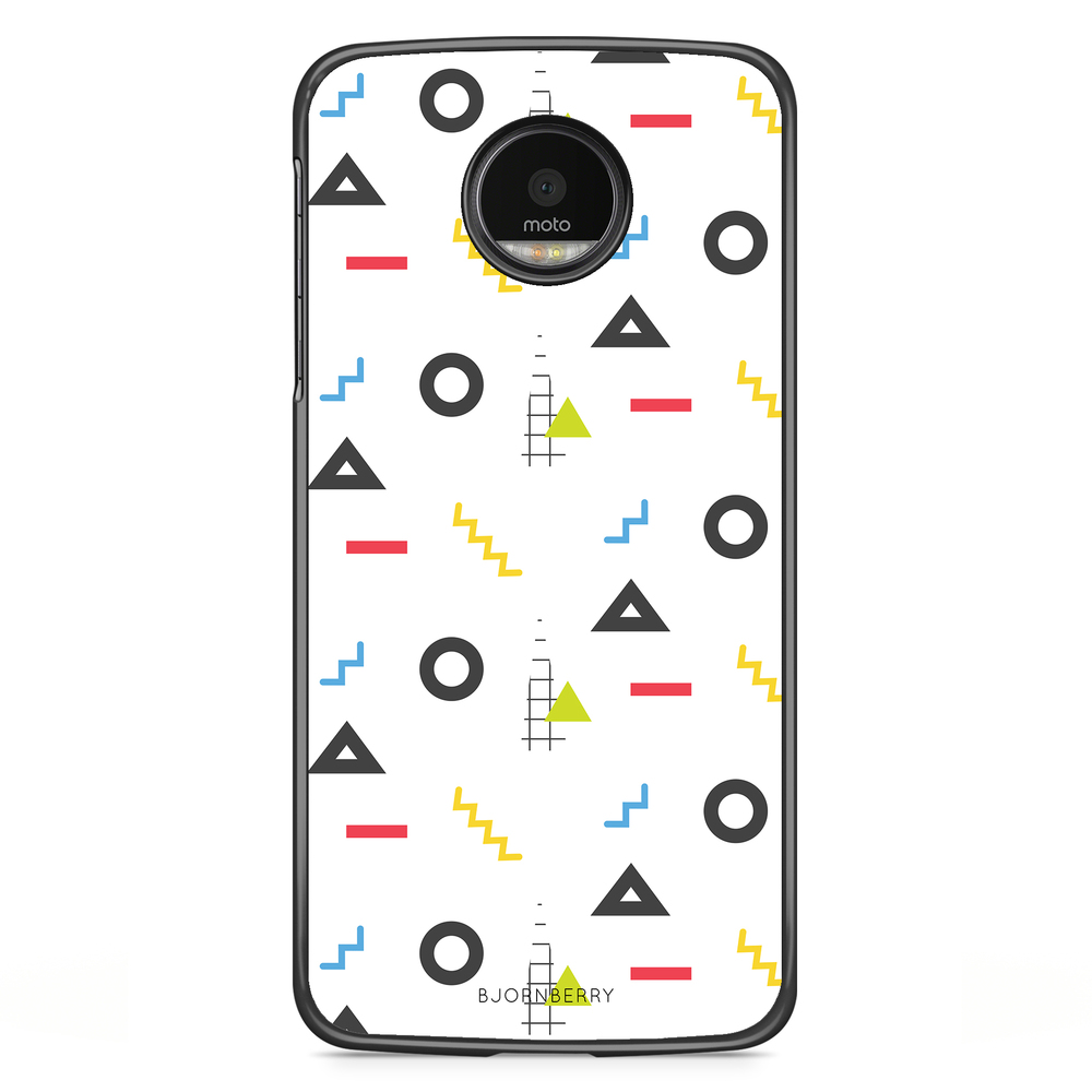 Motorola Moto G5S Plus Case - 80s Pattern