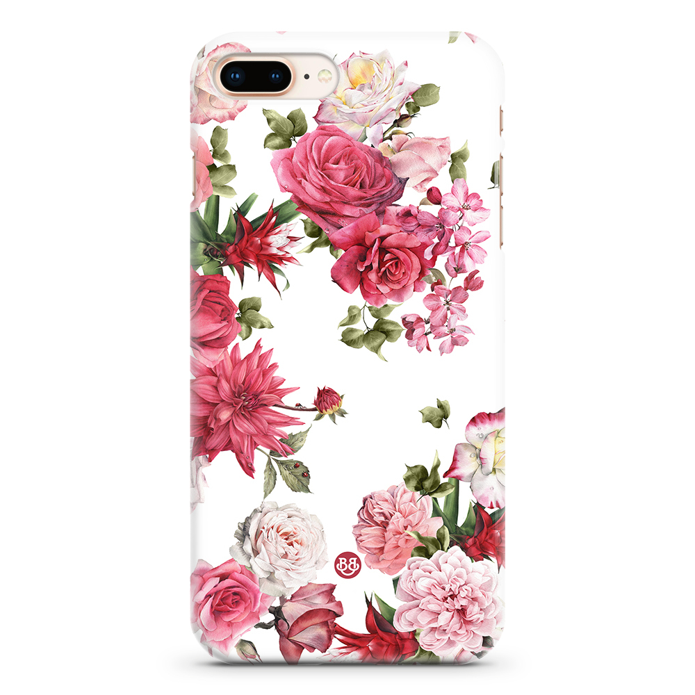 iPhone 6 Plus/6s Plus Premium Case - White Roses