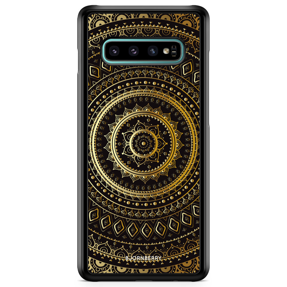 Samsung Galaxy S10 Plus Case - Gold Mandala