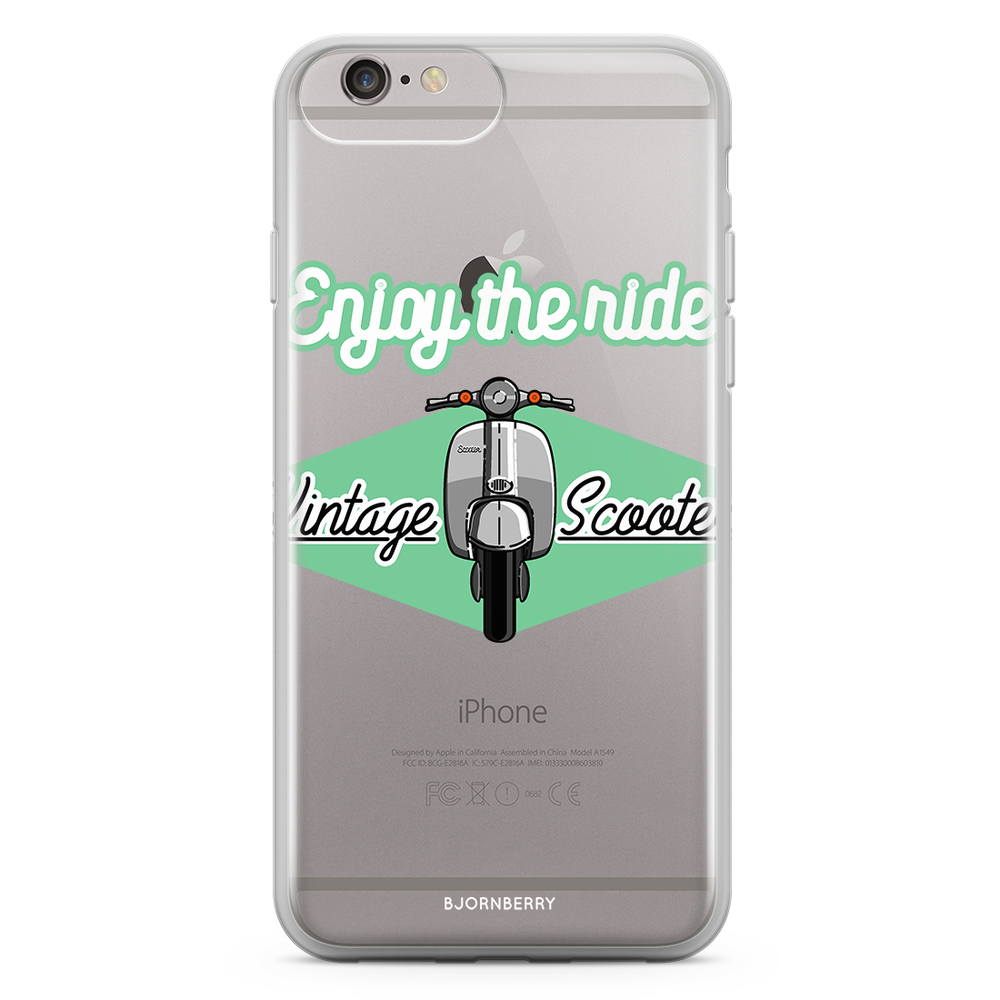 iPhone 6 Plus/6s Plus Fashion Skal - Vintage Scooter