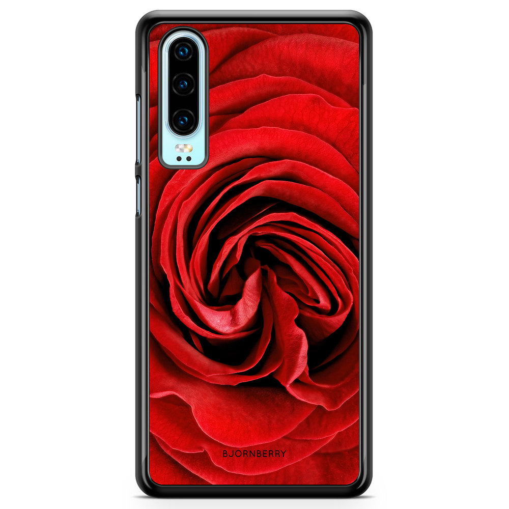 Huawei P30 Case - Red Rose