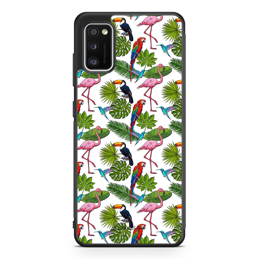 Samsung Galaxy A41 Case - Tropical Pattern