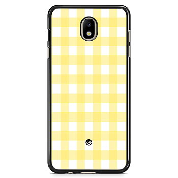 Samsung Galaxy J7 (2017) Skal - SUMMER GARDEN - Lemon Check