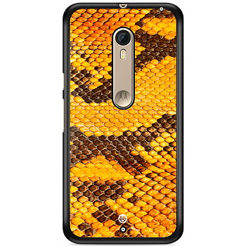 Moto X Style Skal - Gul Orm