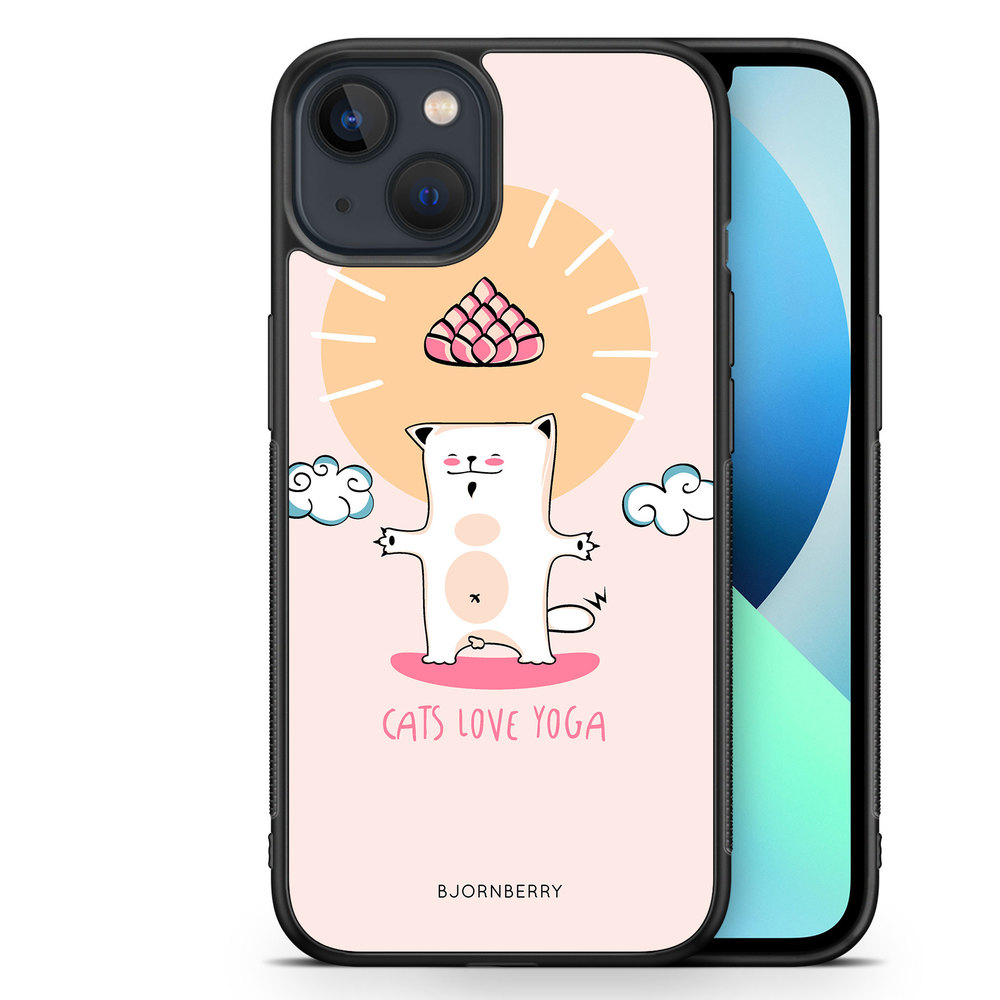 iPhone 13 Mini Case - Yoga Cat Nr1