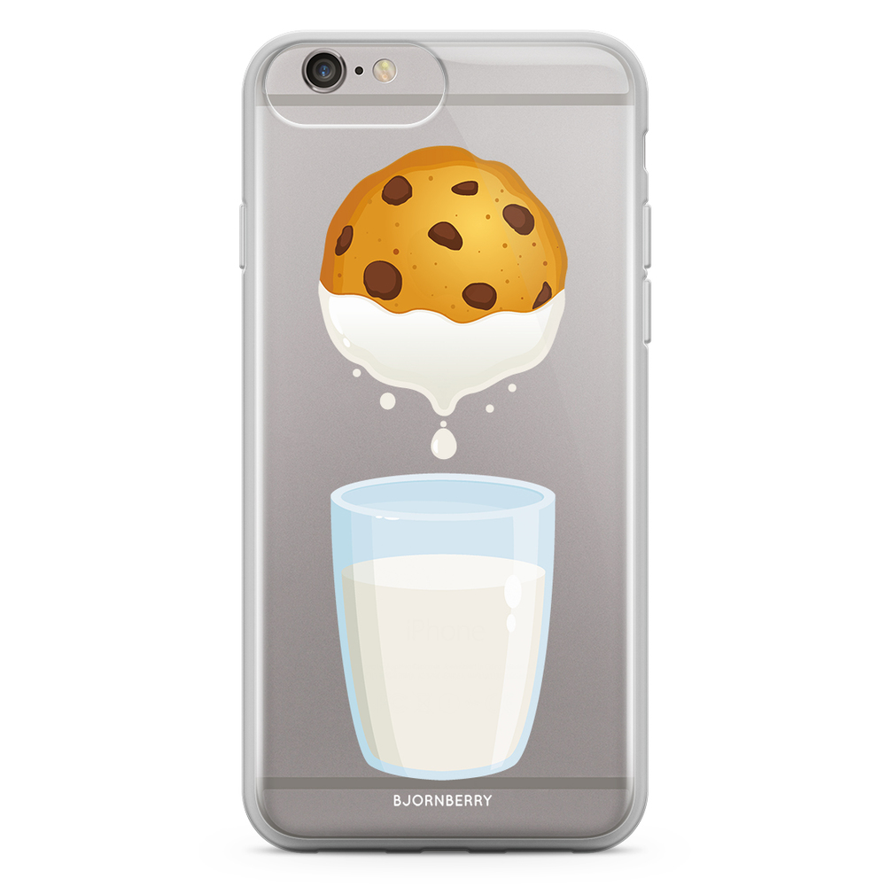 iPhone 6 Plus/6s Plus Fashion Skal - Mjölk & Kakor