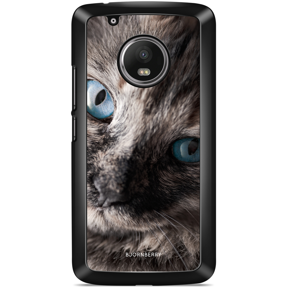 Moto G5 Plus Case - Cat Blue Eyes