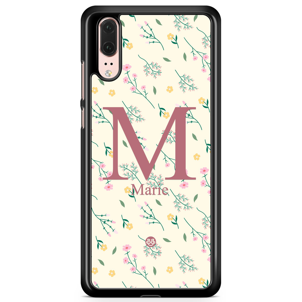 Huawei P20 Case Custom - AWAKEN - Floral Elegance