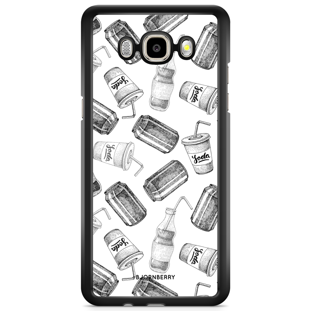 Samsung Galaxy J3 (2016) Case - Soda Black & White