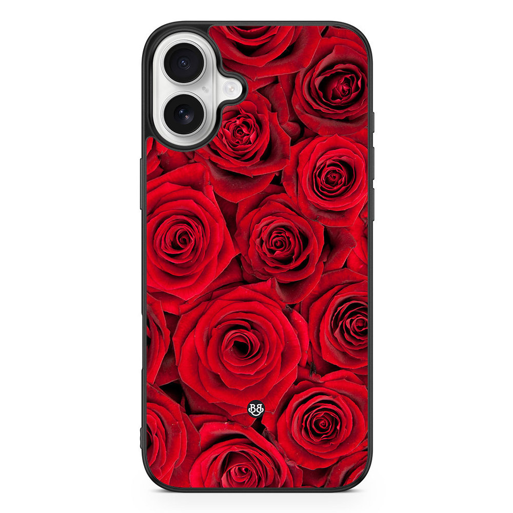 iPhone 16 Plus Case - Red Roses