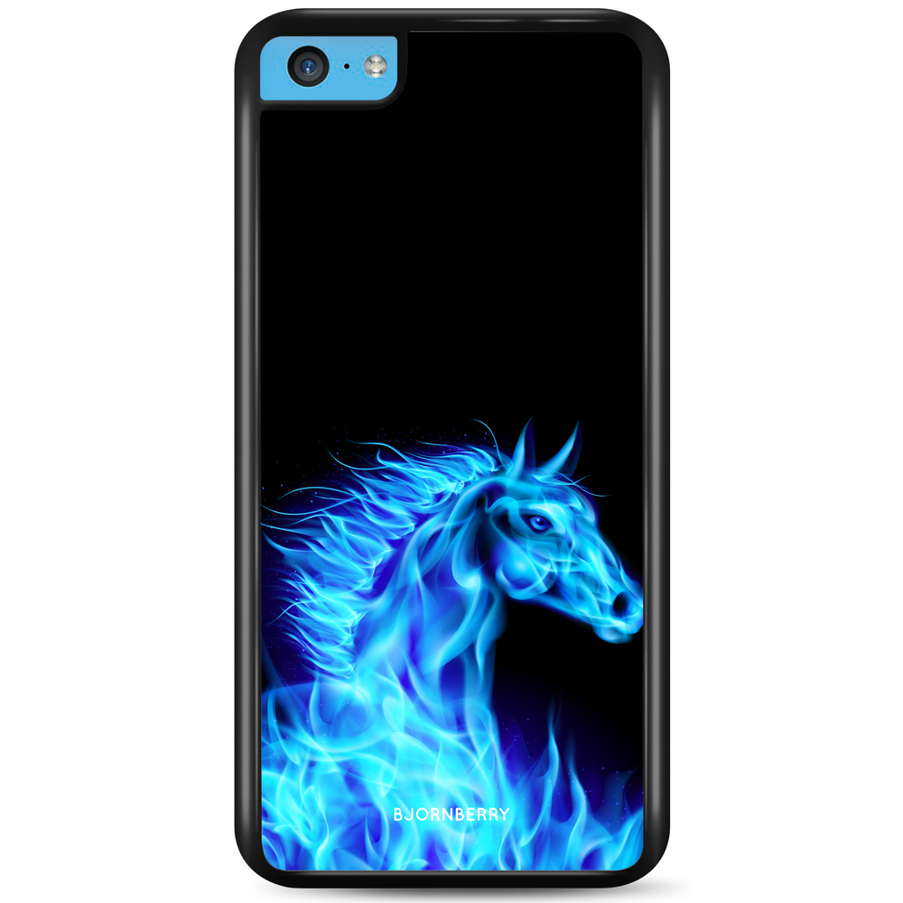 iPhone 5C Case - Flames Horse