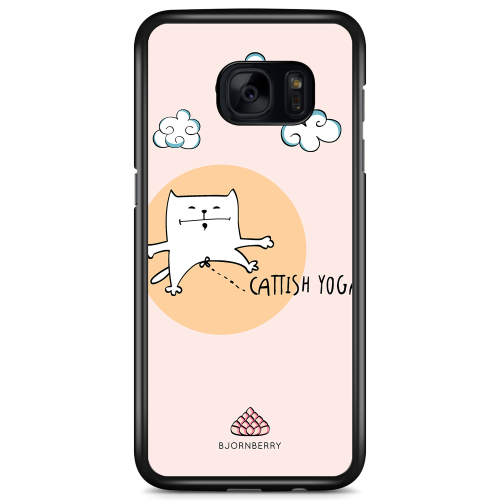 Samsung Galaxy S7 Case - Cattish Yoga