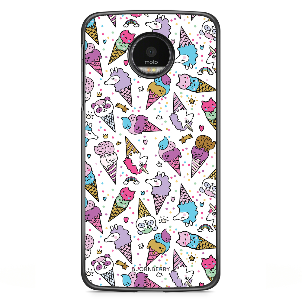 Motorola Moto G5S Plus Case - Unicorn Ice Creams