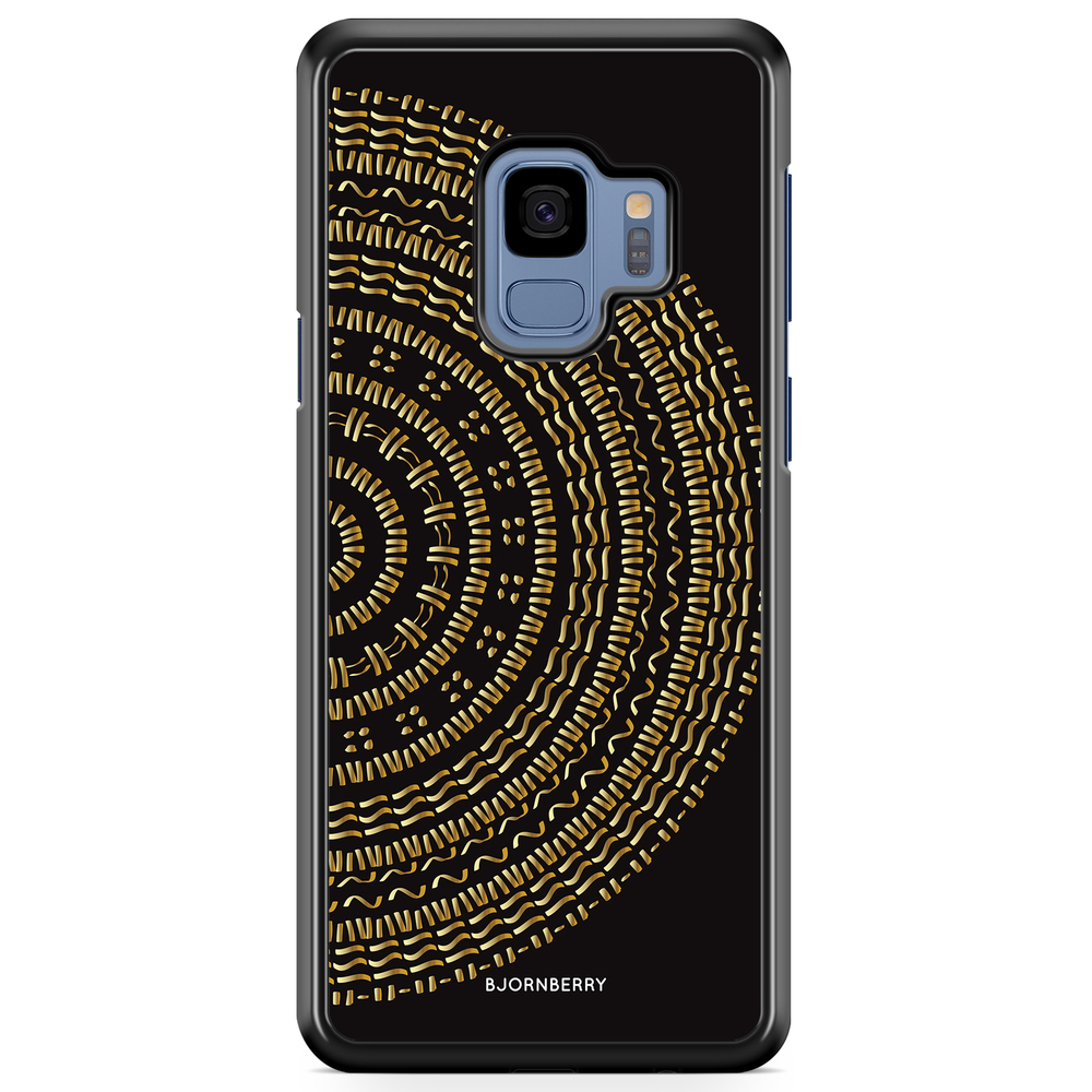 Samsung Galaxy S9 Case - Mandala Gold/Black