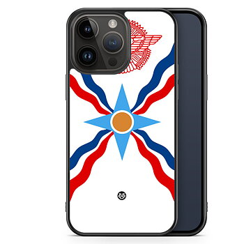 iPhone 14 Pro Max Skal - Assyriska flaggan