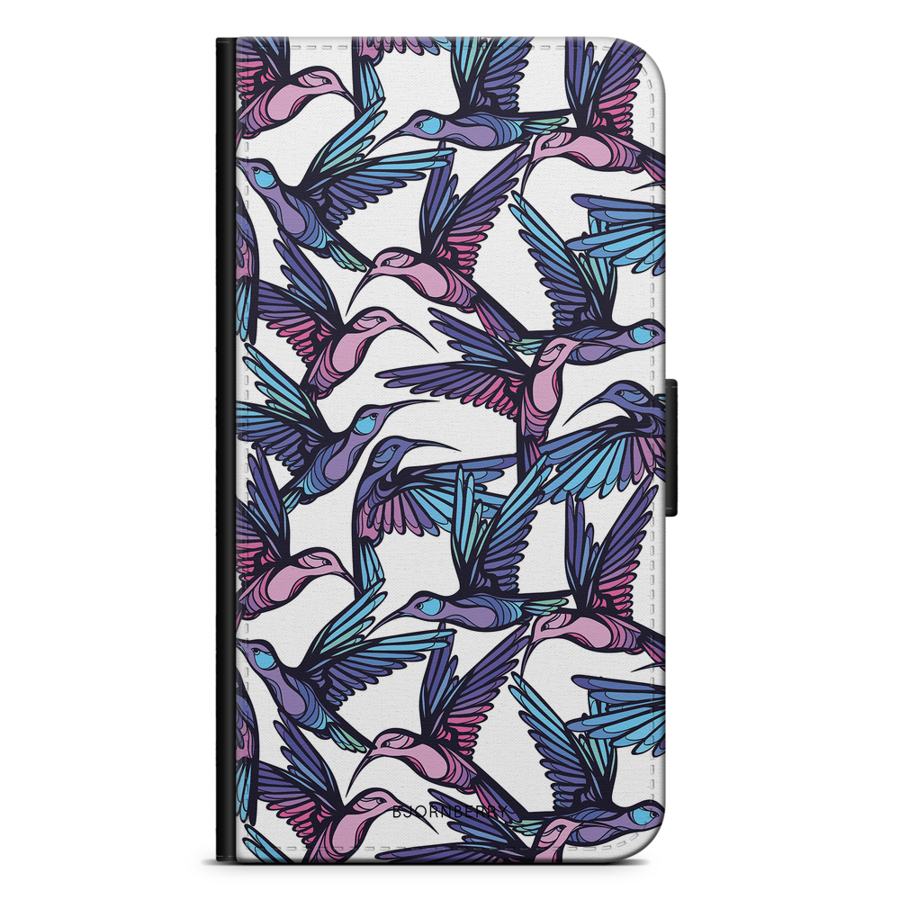 Samsung Galaxy S4 Mini Plånboksfodral - Kolibrier | Mobilskal & Mobilfodral BJORNBERRY