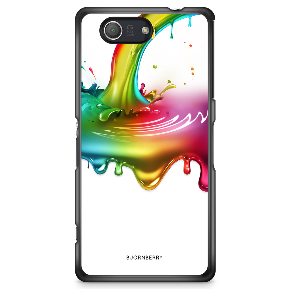 Sony Xperia Z3 Compact Case - Rainbow Splash