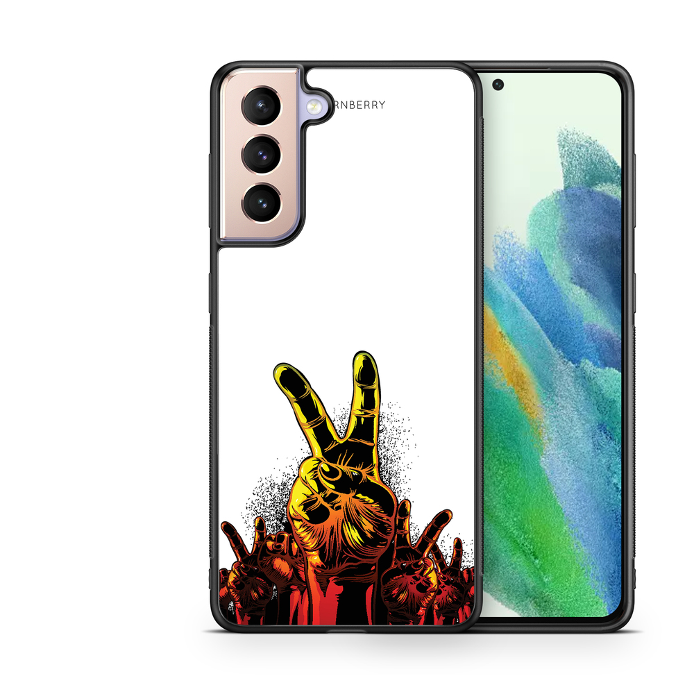 Samsung Galaxy S21 FE 5G Case - Peace Hands