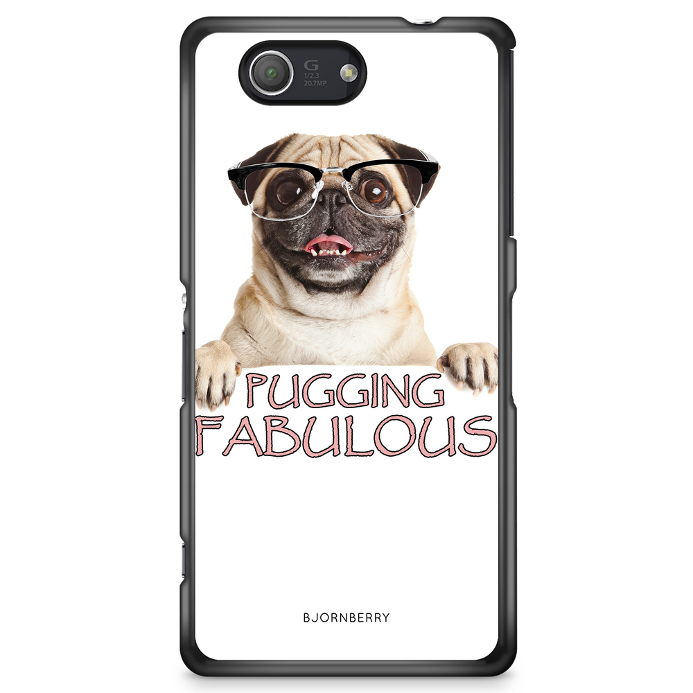 Sony Xperia Z3 Compact Case - Pugging Fabulous