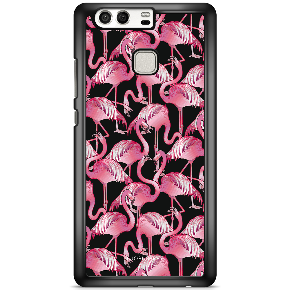 Huawei P9 Case - Flamingos