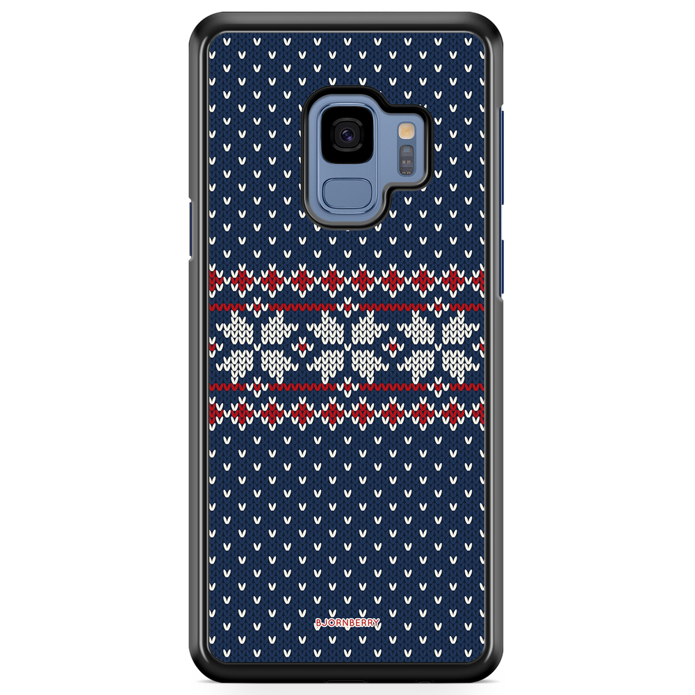 Samsung Galaxy S9 Case - Knitted Xmas