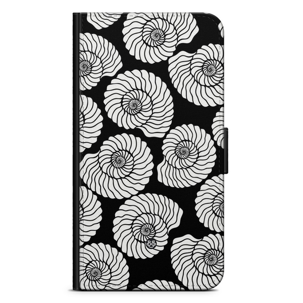 Sony Xperia 1 IV Wallet Case - Seashell BW