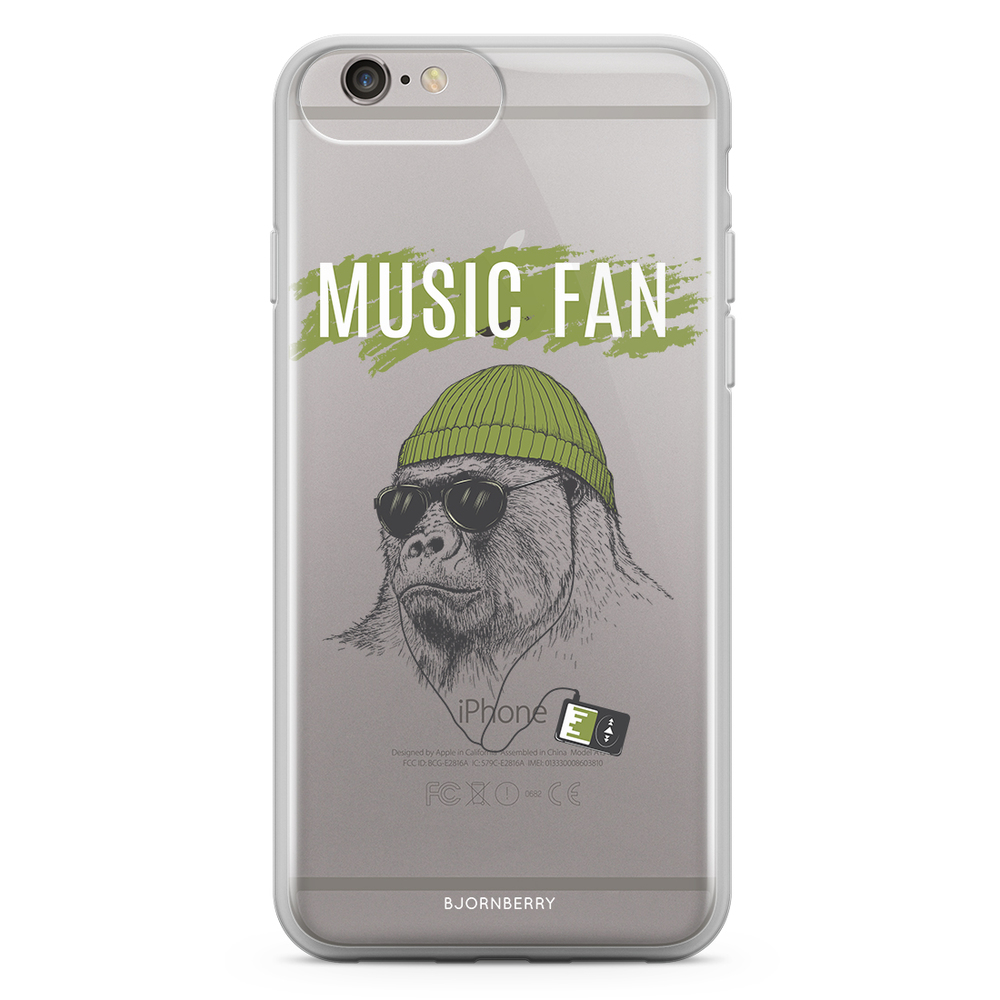 iPhone 6 Plus/6s Plus Fashion Case - Music Fan