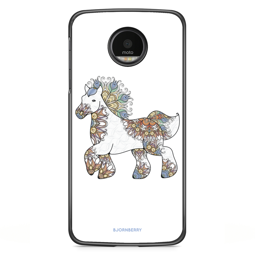 Motorola Moto G5S Plus Case - Flower Unicorn