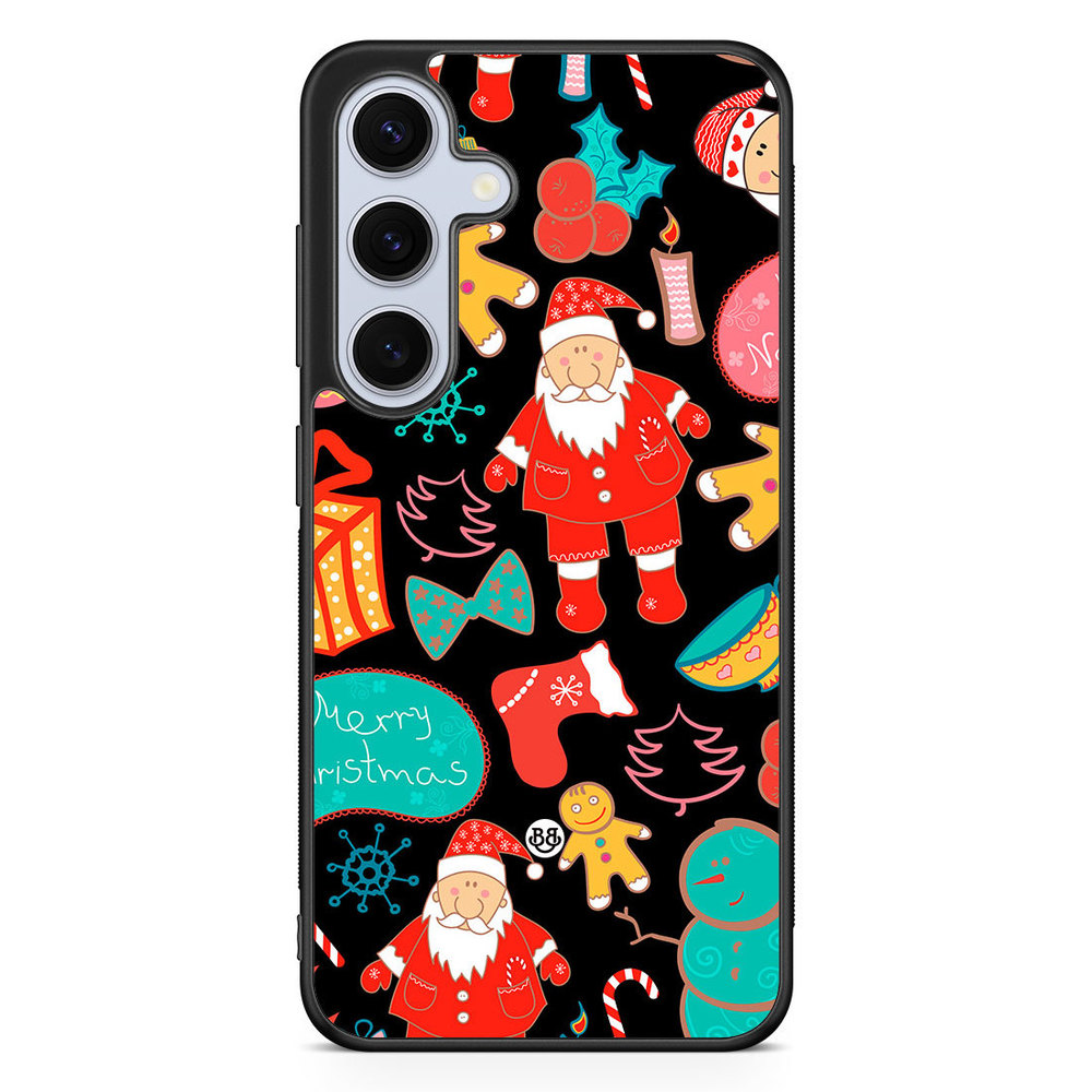 Samsung Galaxy S24 FE Case - Christmas Pattern