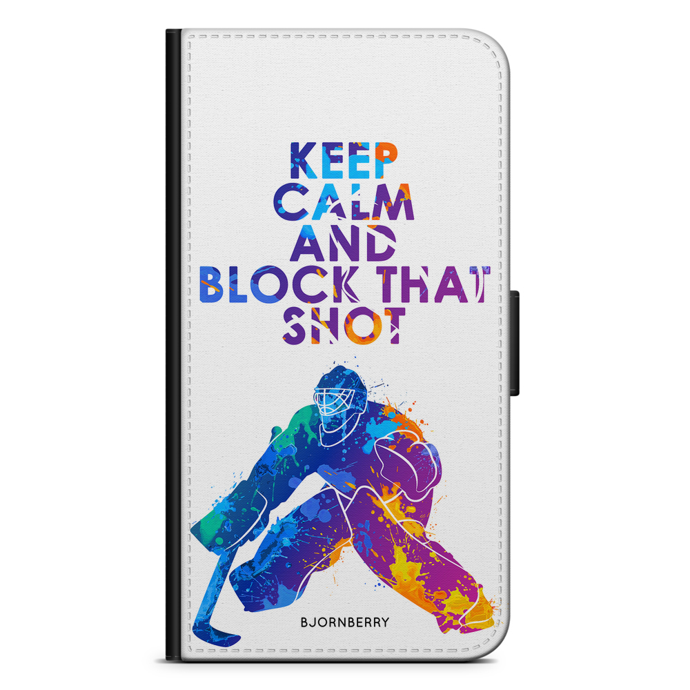 iPhone X / XS Plånboksfodral - Block that shot | Mobilskal & Mobilfodral BJORNBERRY