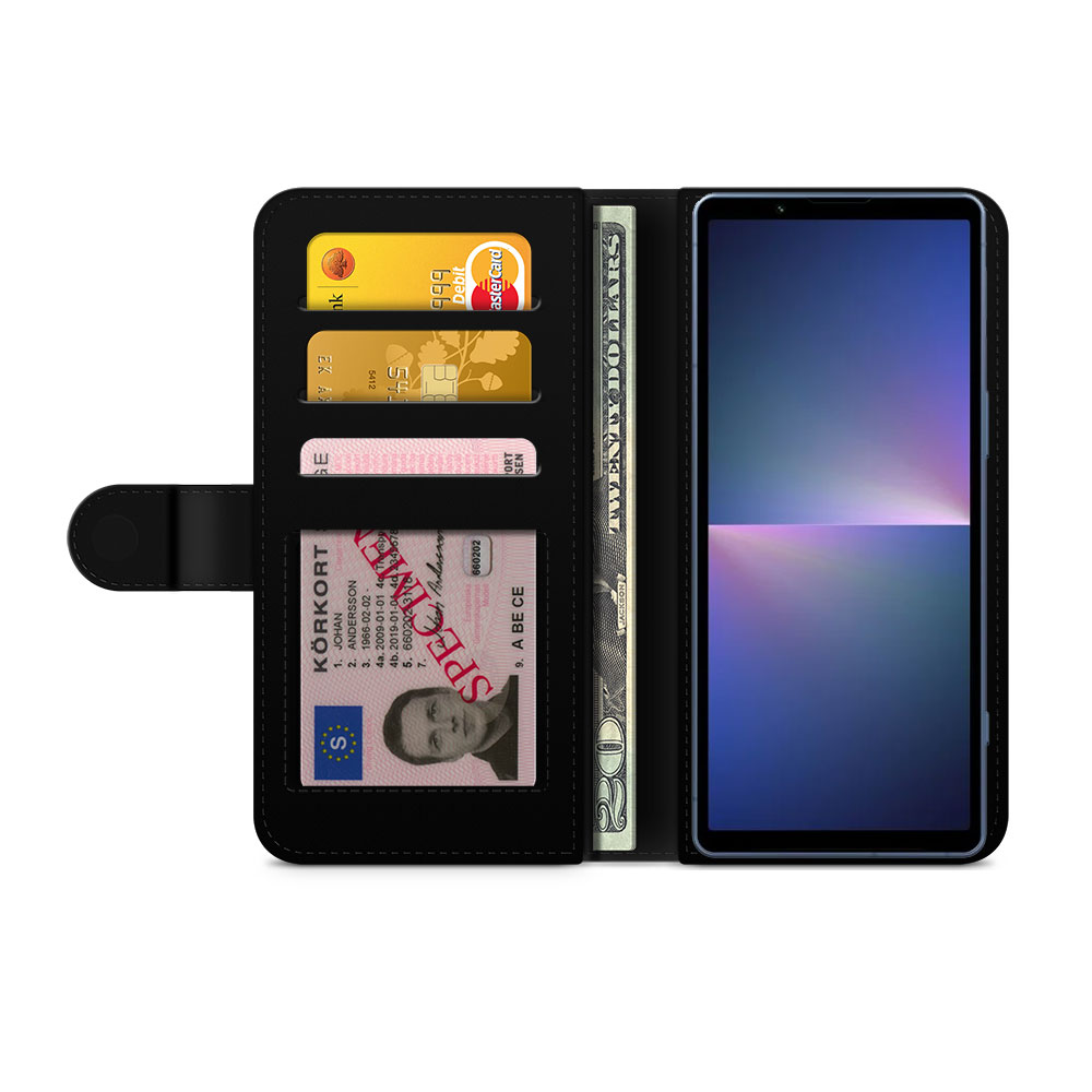 Sony Xperia 5 V Wallet Case - Damask - 2