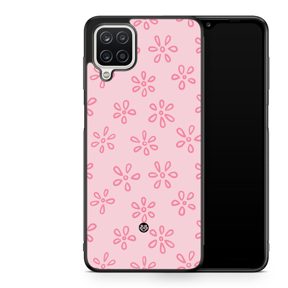 Samsung Galaxy A12 Case - Spring - Pink