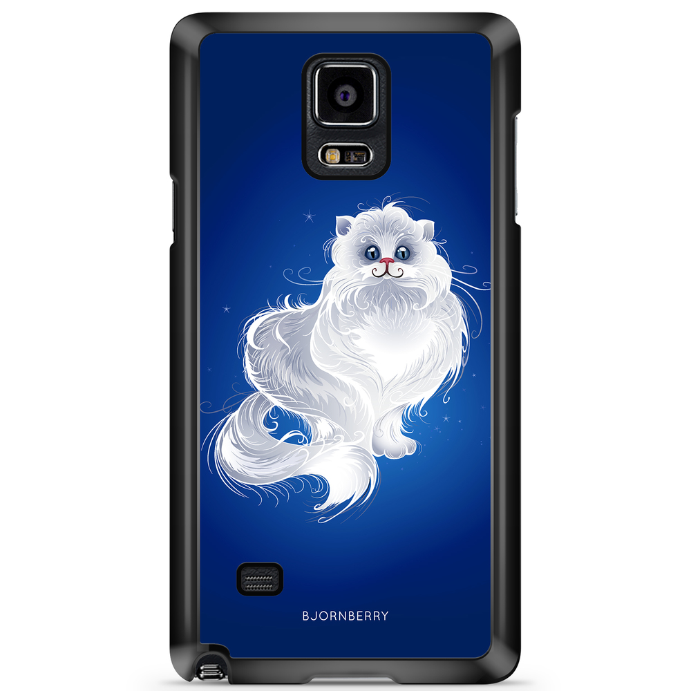 Samsung Galaxy Note 4 Case - White Cat