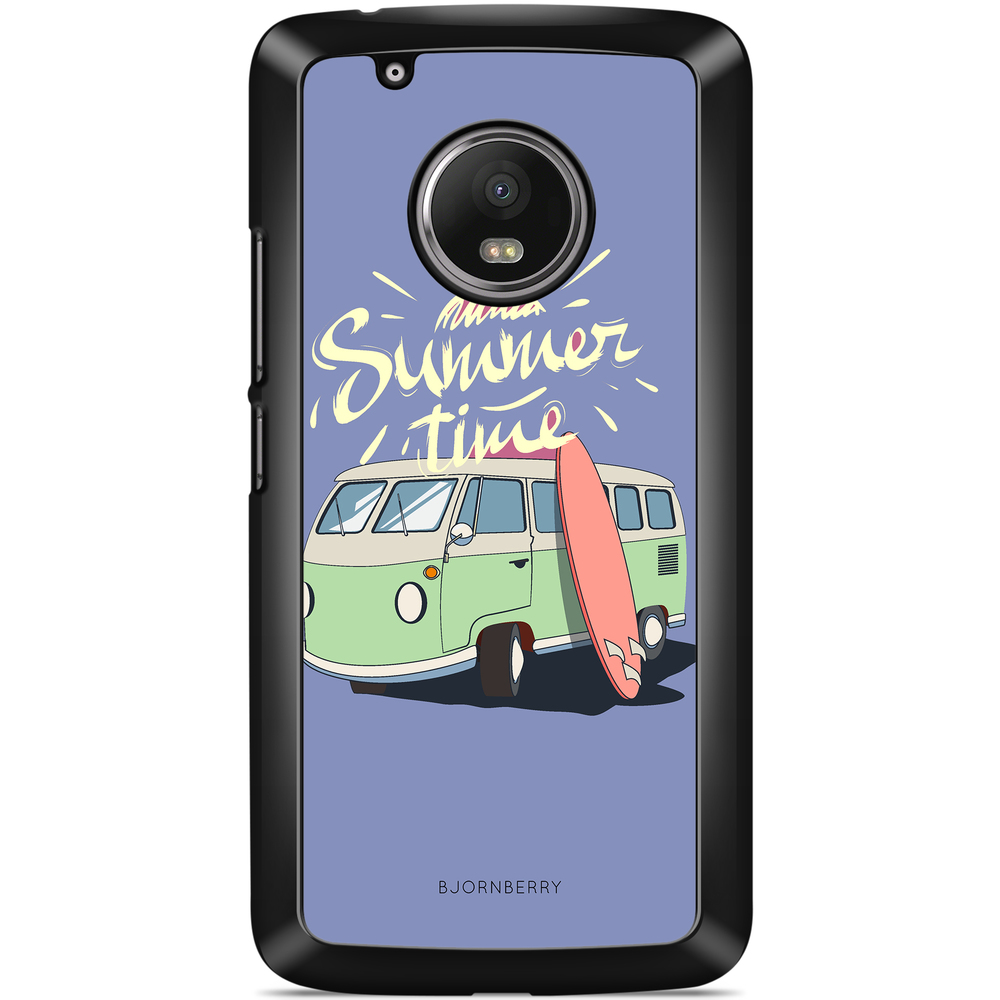 Moto G5 Plus Case - Summer Van (Blue)