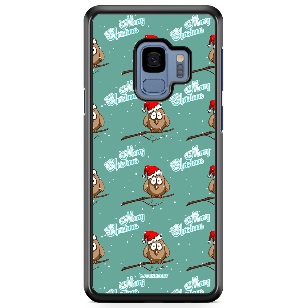Samsung Galaxy S9 Case - Xmas Sparrows