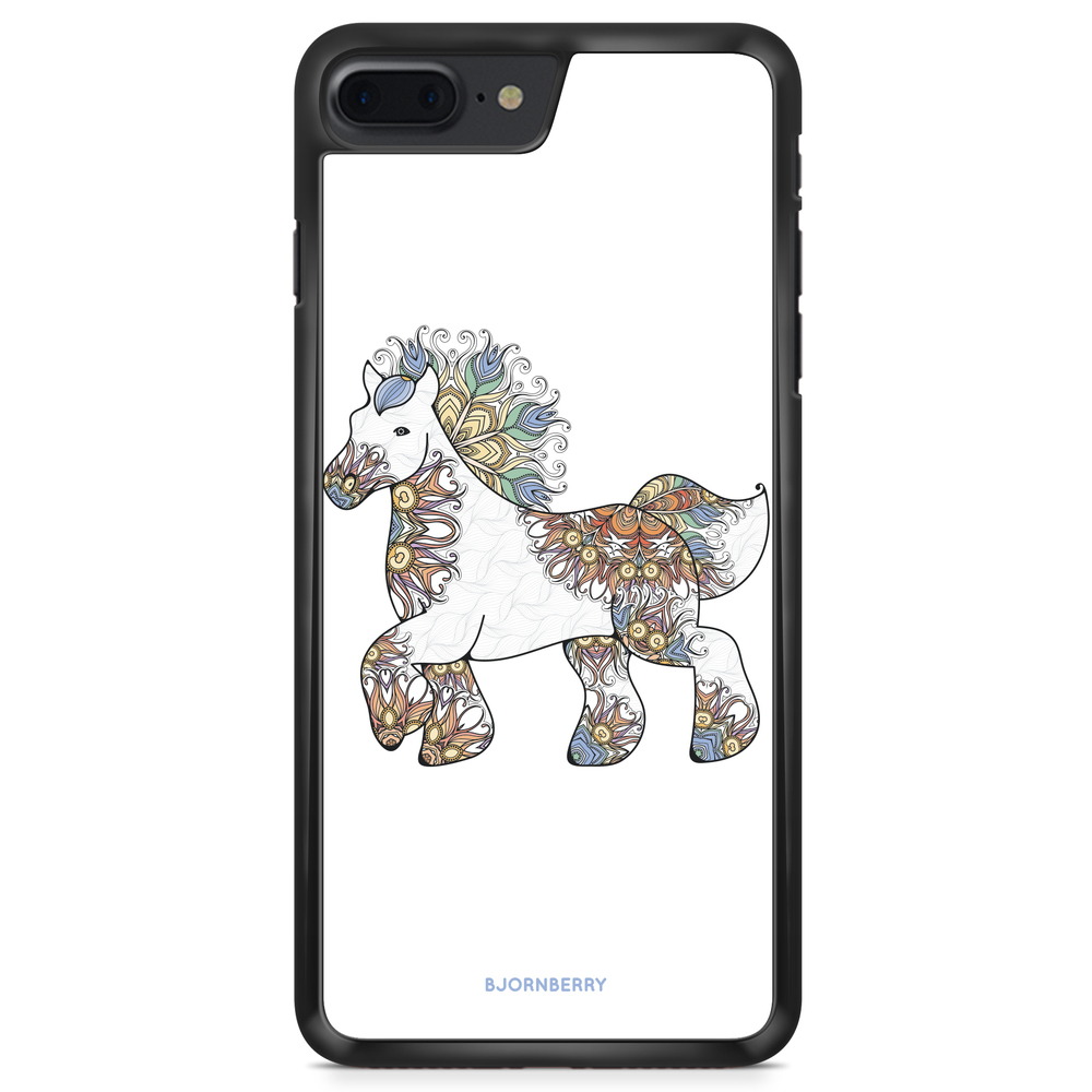 iPhone 8 Plus Case - Flower Unicorn