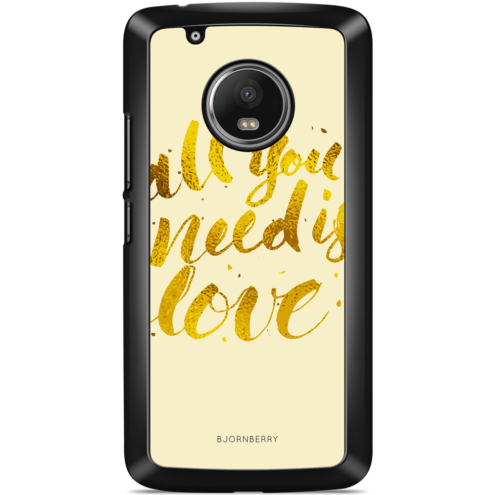 Moto G5 Plus Case - All You Need is Love