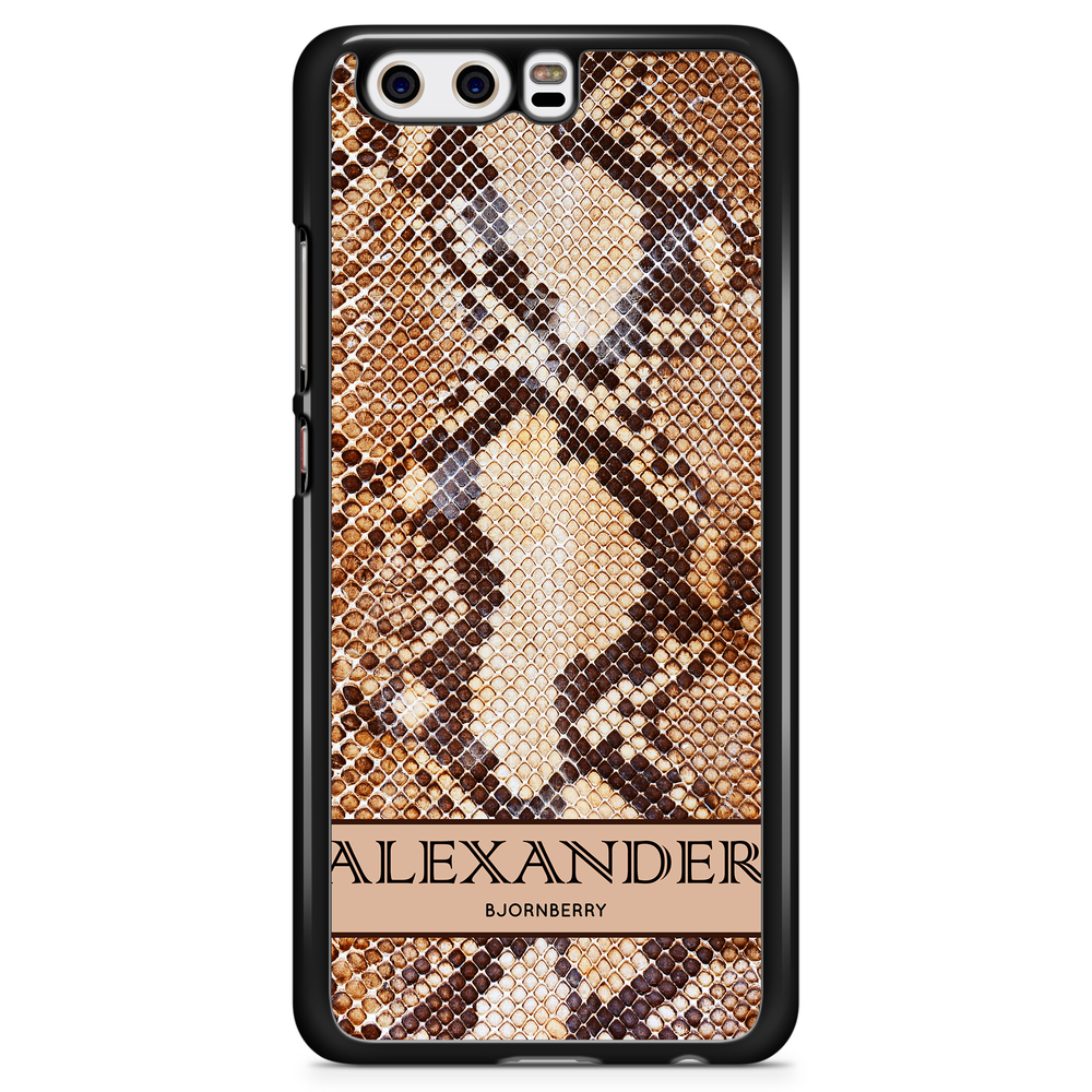 Huawei P10 Plus Case Custom - Brown Snake Name