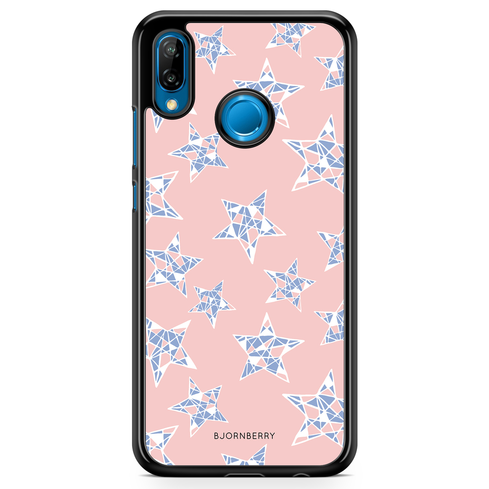 Huawei P20 Lite Case - Rose Quartz Stars