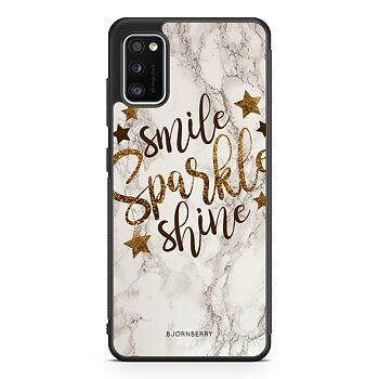 Samsung Galaxy A41 Case - Smile,Sparkle,Shine