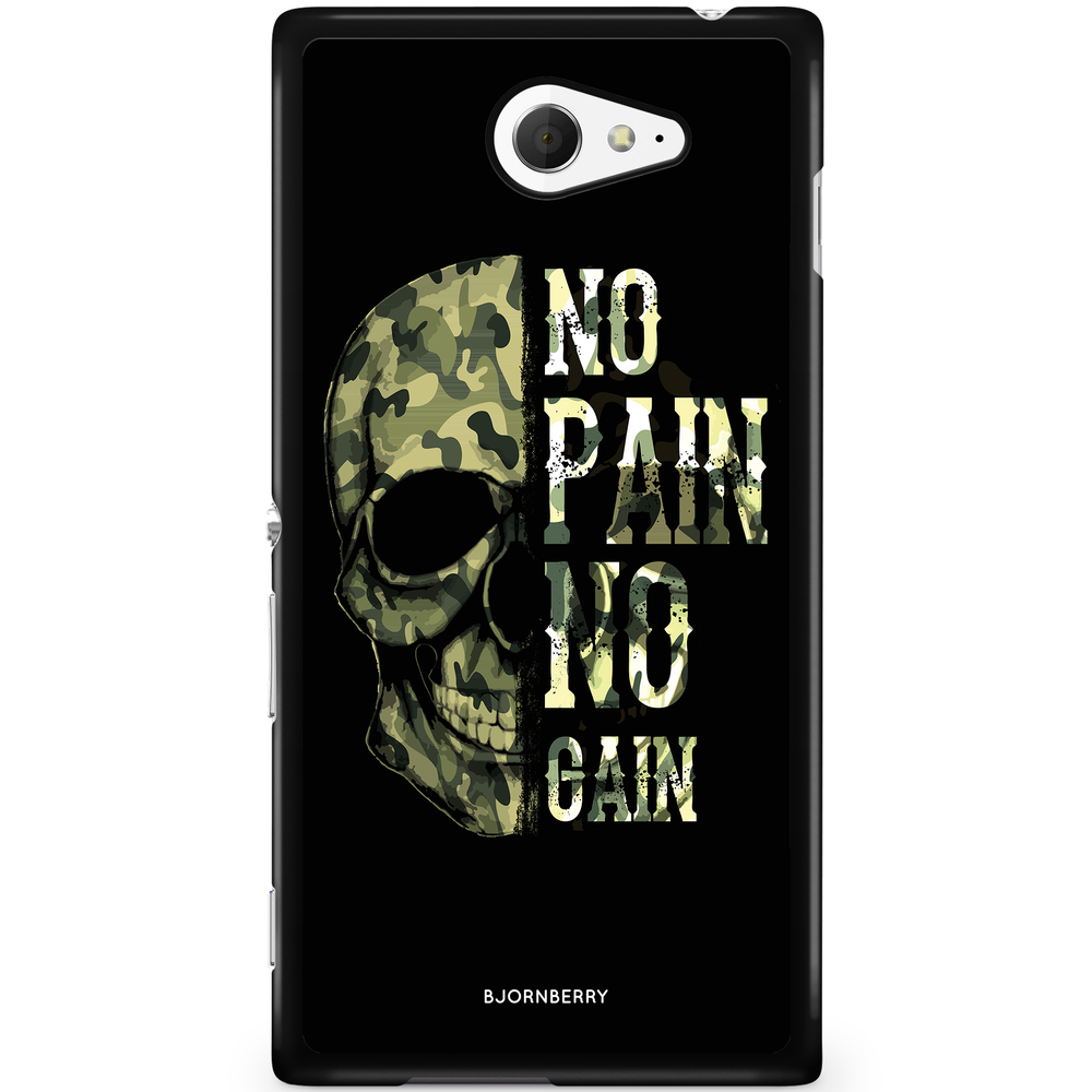Sony Xperia M2 Aqua Case - No Pain No Gain