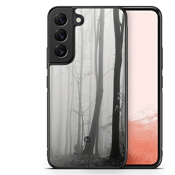 Samsung Galaxy S22 Plus 5G Case - Black/White Autumn