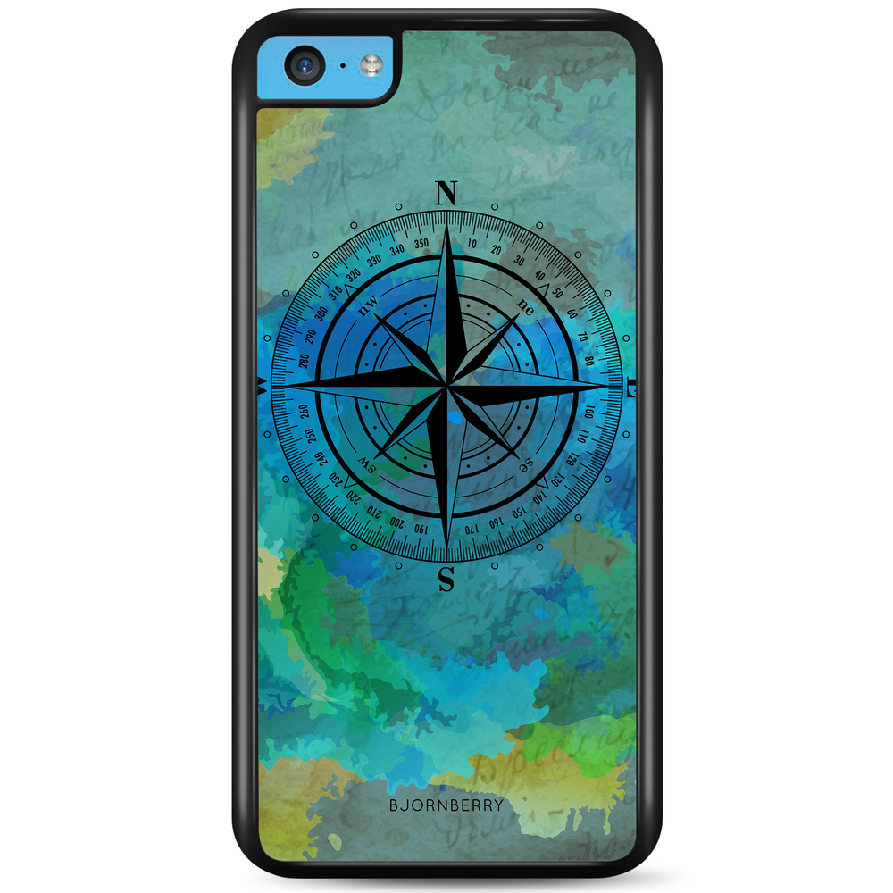 iPhone 5C Case - Compass Background