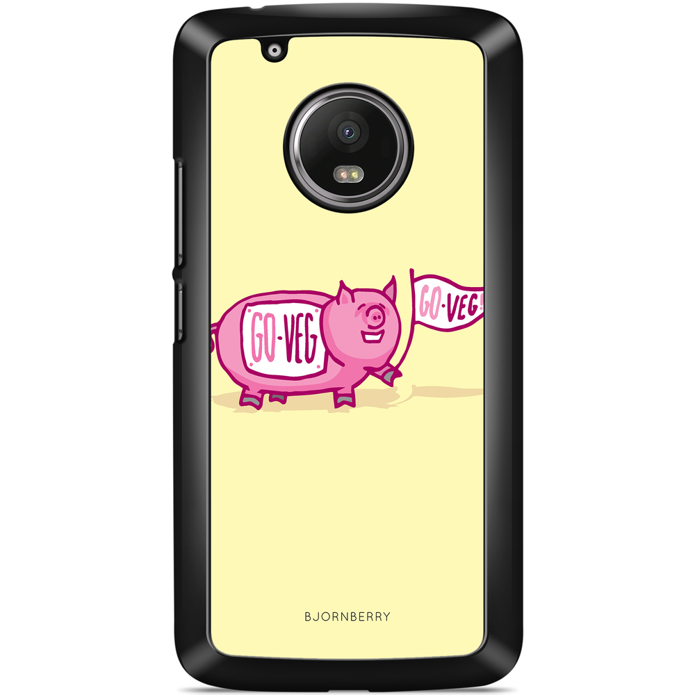 Moto G5 Plus Case - Pink Pig