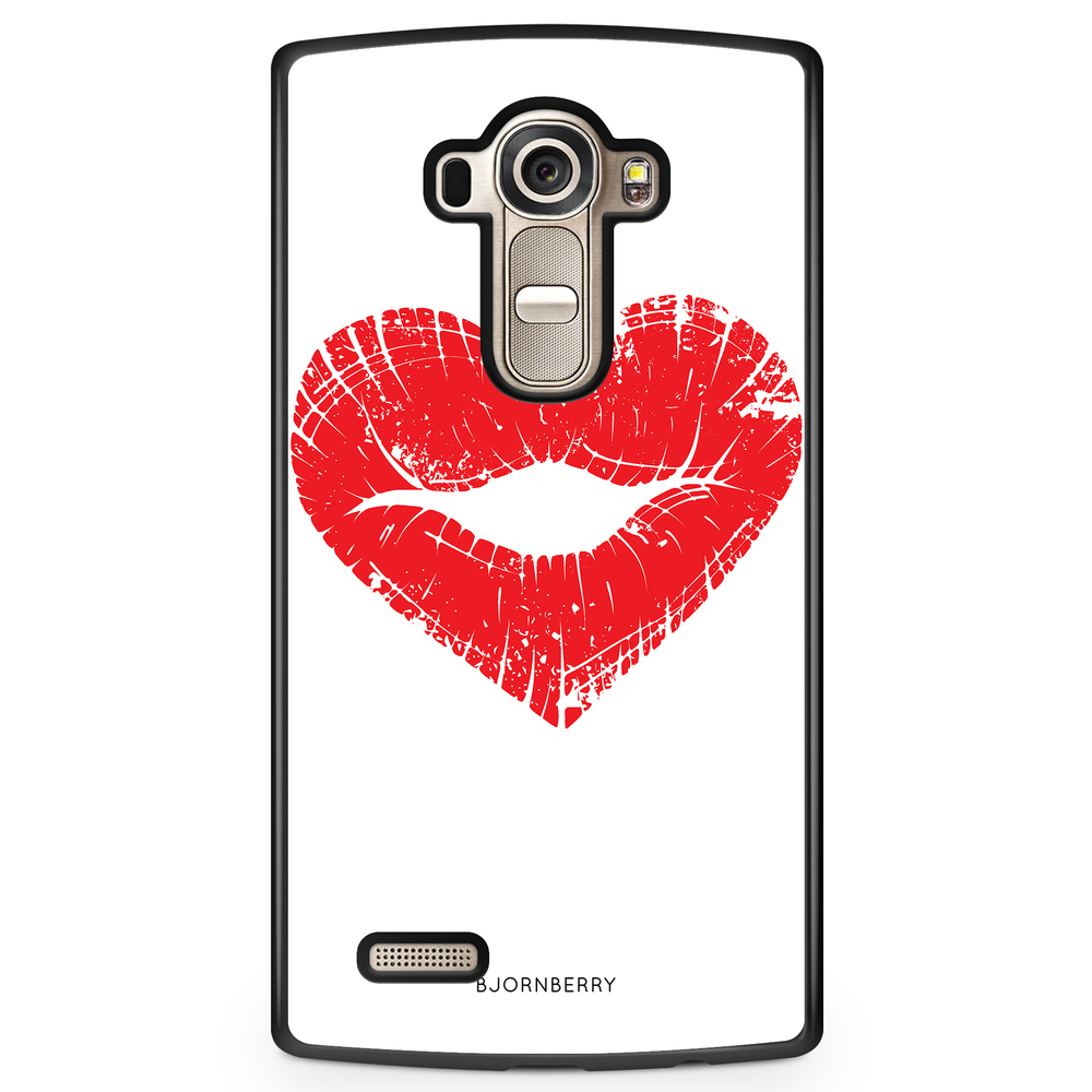 LG G4 Case - Heart Lips
