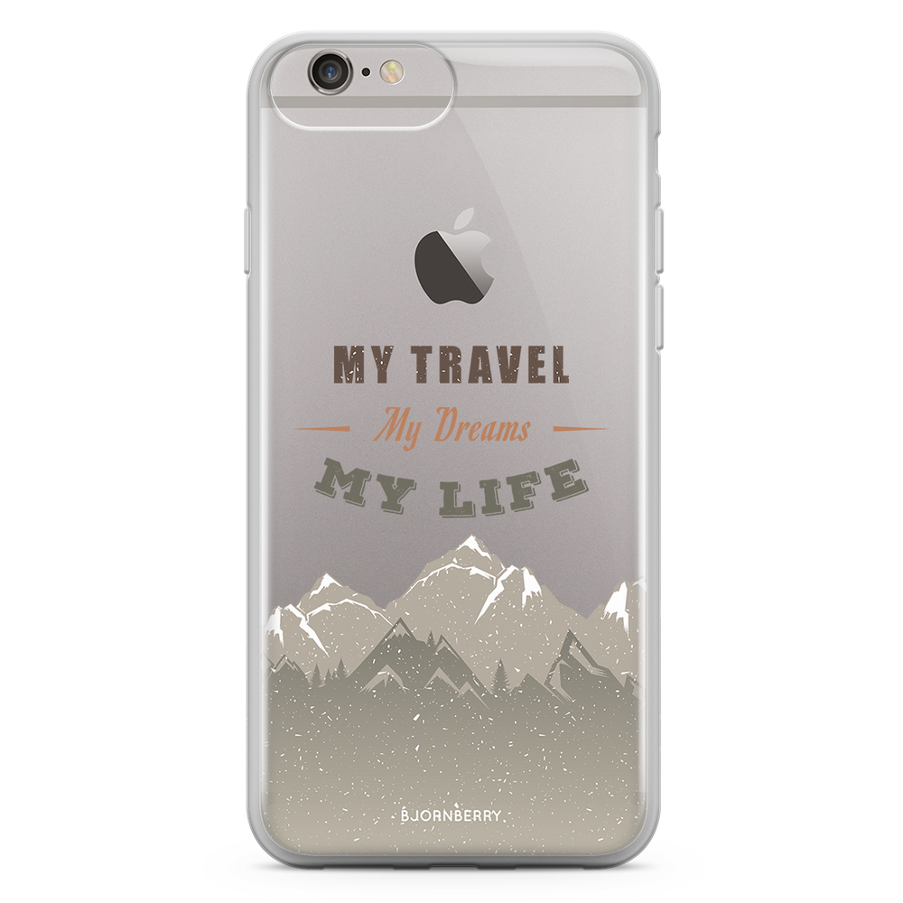 iPhone 6 Plus/6s Plus Fashion Skal - My Travels, My Life