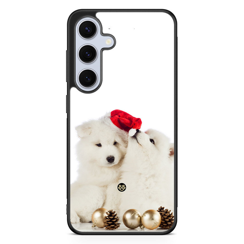 Samsung Galaxy S24 FE Case - Christmas Dogs