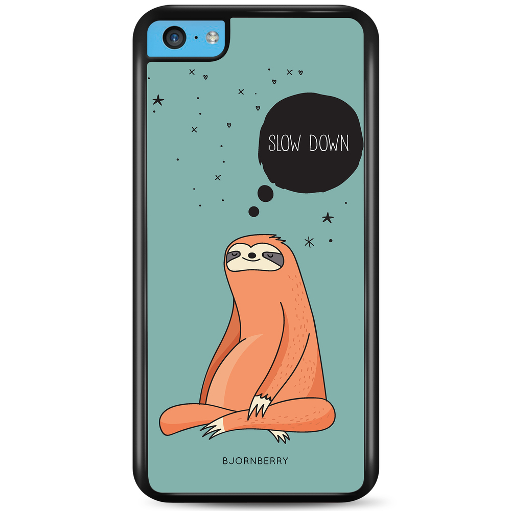 iPhone 5C Case - Slow Down Sloth