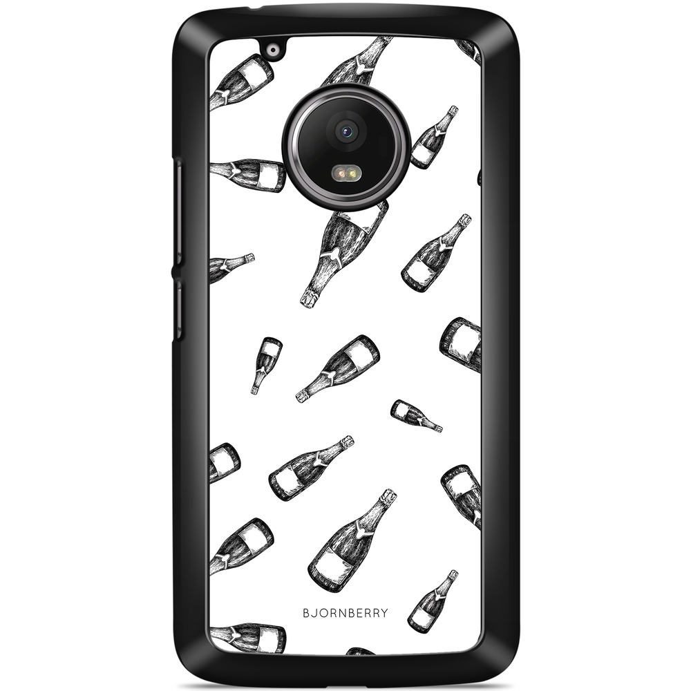Moto G5 Plus Case - Champagne Pattern